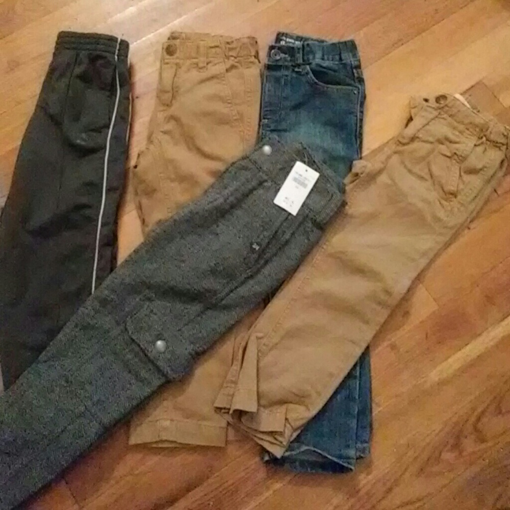 6 pair of 4T toddler pants